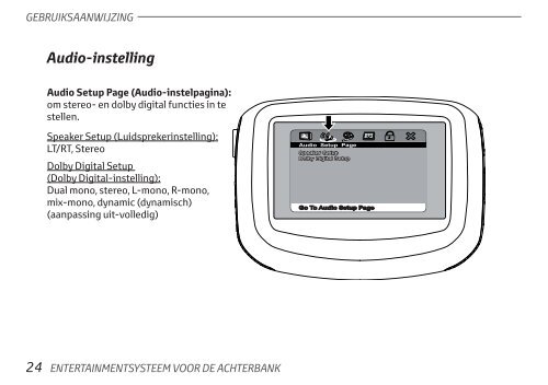 Toyota Rear Entertainment System - PZ462-00207-00 - Rear Entertainment System - Dutch - mode d'emploi