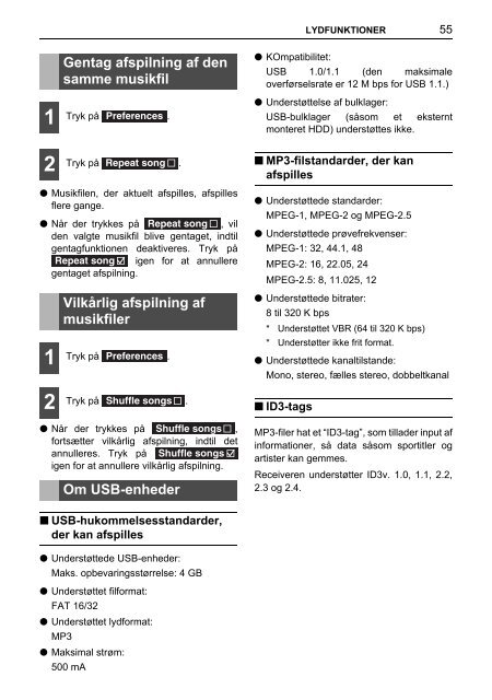 Toyota TNS410 - PZ420-E0333-DA - TNS410 - mode d'emploi