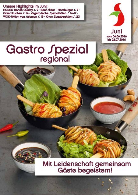 Gastro Spezial Juni 2016