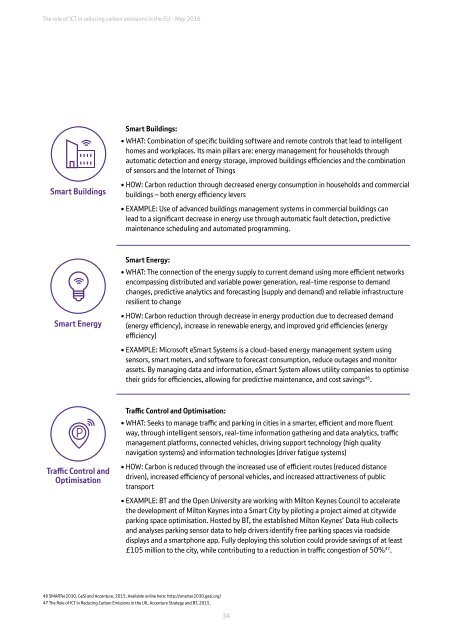 The role of ICT in reducing carbon emissions in the EU