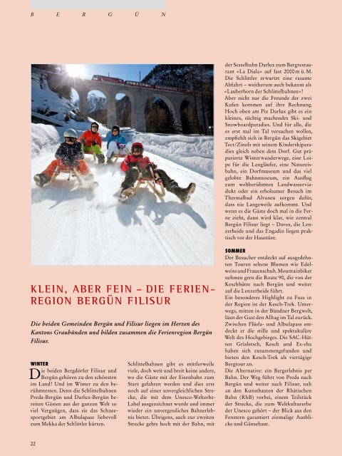 Graubünden Exclusiv – Winter 2015/2016