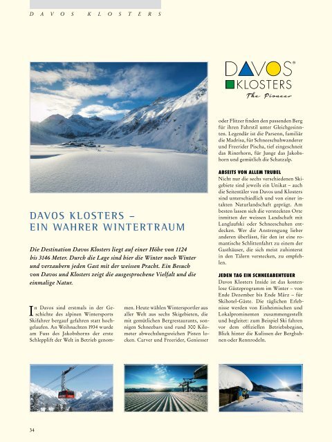 Graubünden Exclusiv – Winter 2015/2016