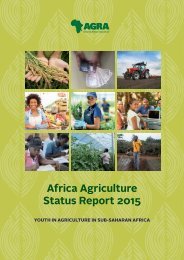 Africa Agriculture Status Report 2015