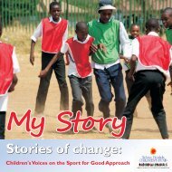 Nelson Mandela Children's Fund My Story booklet