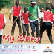 Nelson Mandela Children's Fund My Story booklet