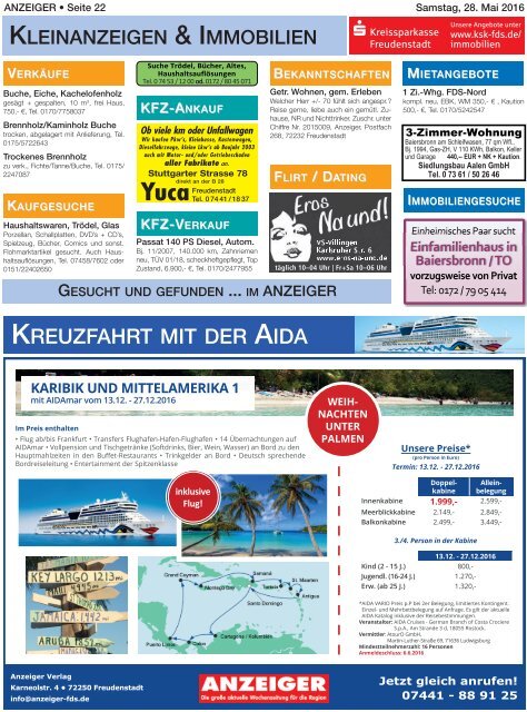 Anzeiger Ausgabe 21/16