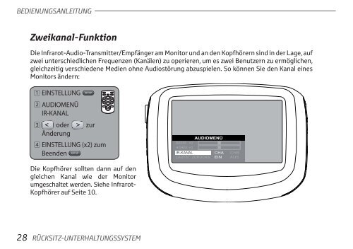 Toyota Rear Entertainment System - PZ462-00207-00 - Rear Entertainment System - German - mode d'emploi