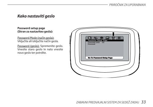 Toyota Rear Entertainment System - PZ462-00207-00 - Rear Entertainment System - Slovenian - mode d'emploi