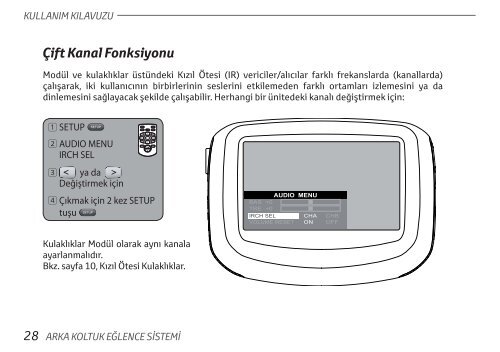 Toyota Rear Entertainment System - PZ462-00207-00 - Rear Entertainment System - Turkish - mode d'emploi