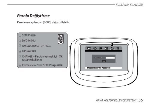 Toyota Rear Entertainment System - PZ462-00207-00 - Rear Entertainment System - Turkish - mode d'emploi