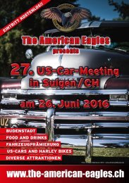 Festfuehrer des 27. US-Car-Meetings in Sulgen