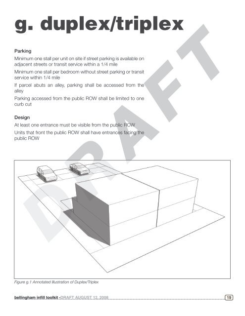 bellingham infill toolkit - City of Bellingham