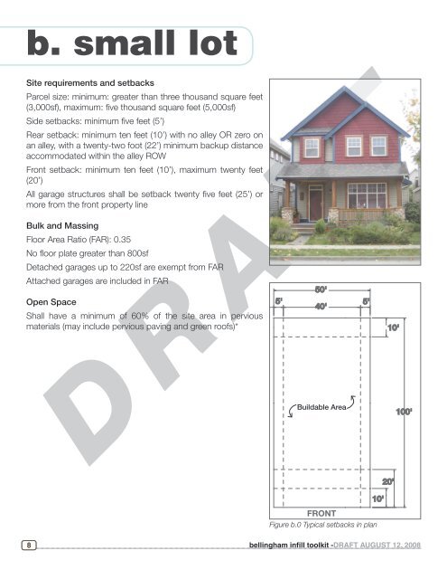 bellingham infill toolkit - City of Bellingham