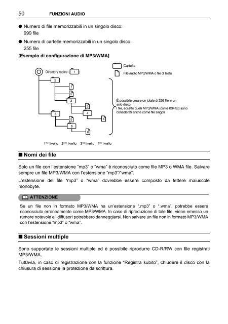 Toyota TNS410 - PZ420-E0333-IT - TNS410 - mode d'emploi