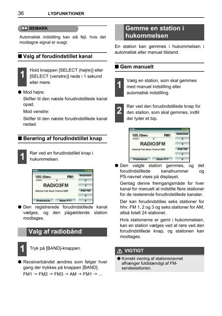 Toyota TNS410 - PZ420-E0333-DA - TNS410 - mode d'emploi