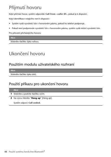 Toyota Bluetooth SWC English Czech Hungarian Polish - PZ420-00291-EE - Bluetooth SWC English Czech Hungarian Polish - mode d'emploi