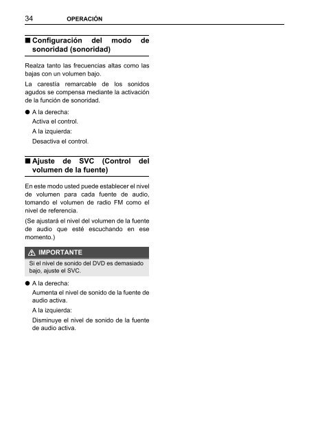 Toyota TNS410 - PZ420-E0333-ES - TNS410 - mode d'emploi