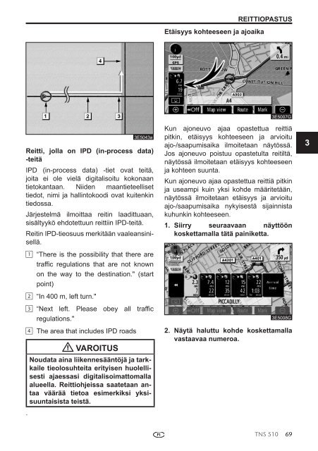 Toyota TNS510 - PZ445-00333-FI - TNS510 (Finnish) - mode d'emploi