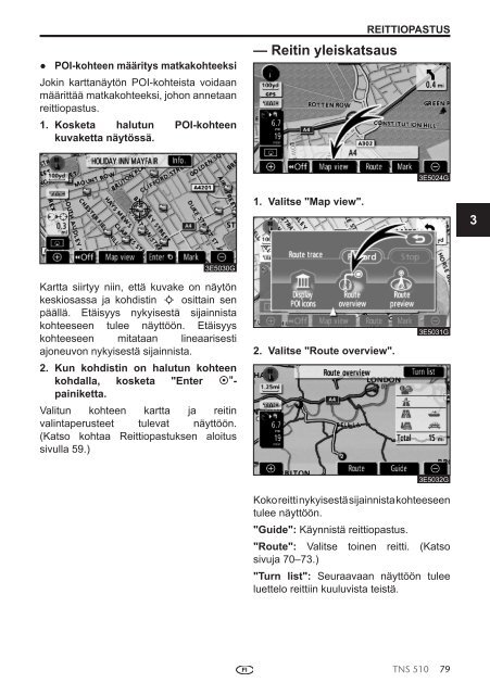 Toyota TNS510 - PZ445-00333-FI - TNS510 (Finnish) - mode d'emploi