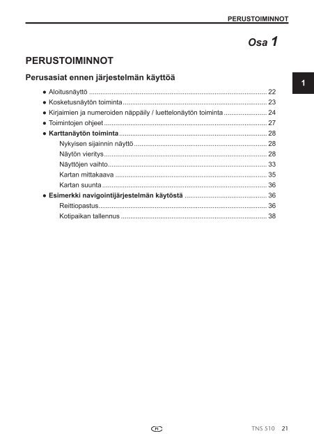 Toyota TNS510 - PZ445-00333-FI - TNS510 (Finnish) - mode d'emploi