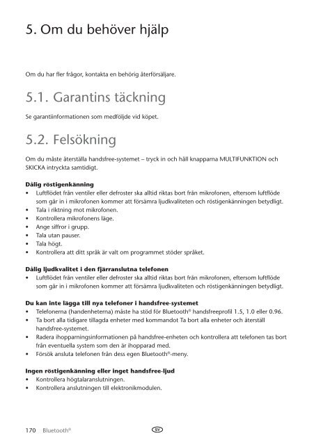 Toyota Bluetooth UIM English Danish Finnish Norwegian Swedish - PZ420-00295-NE - Bluetooth UIM English Danish Finnish Norwegian Swedish - mode d'emploi