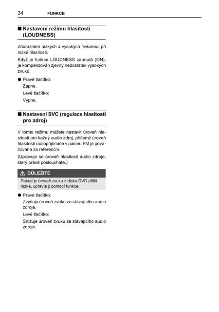 Toyota TNS410 - PZ420-E0333-CS - TNS410 - mode d'emploi