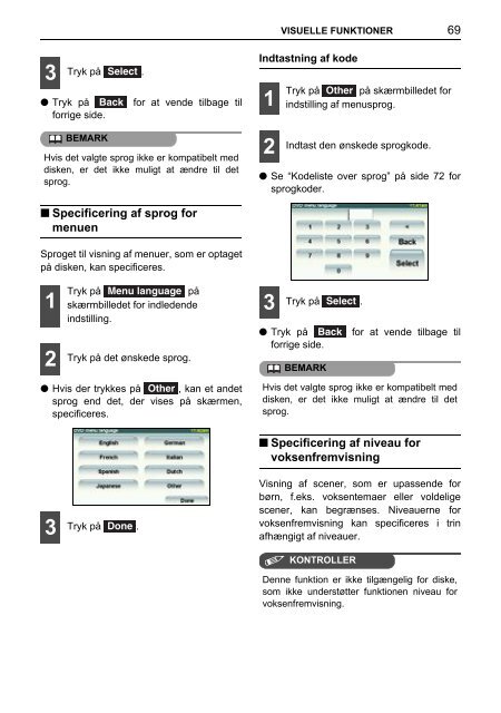 Toyota TNS410 - PZ420-E0333-DA - TNS410 - mode d'emploi