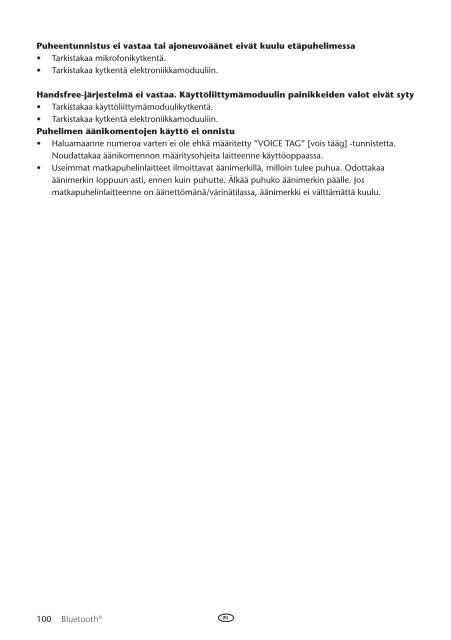 Toyota Bluetooth UIM English Danish Finnish Norwegian Swedish - PZ420-00295-NE - Bluetooth UIM English Danish Finnish Norwegian Swedish - mode d'emploi