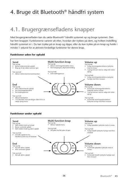 Toyota Bluetooth UIM English Danish Finnish Norwegian Swedish - PZ420-00295-NE - Bluetooth UIM English Danish Finnish Norwegian Swedish - mode d'emploi