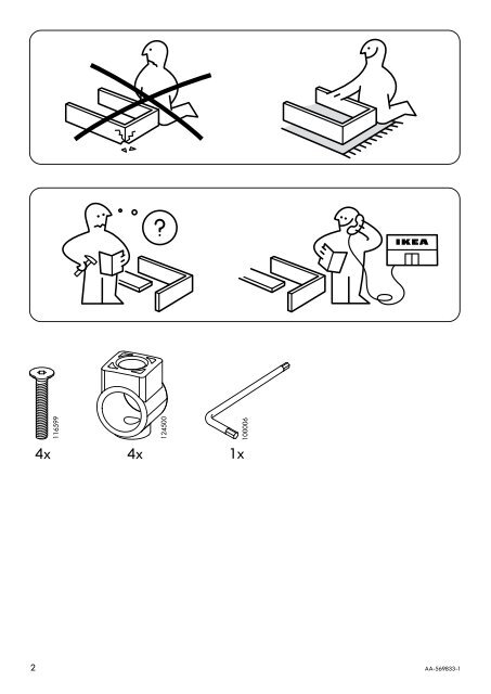 Ikea MARTIN sedia - S69903643 - Istruzioni di montaggio
