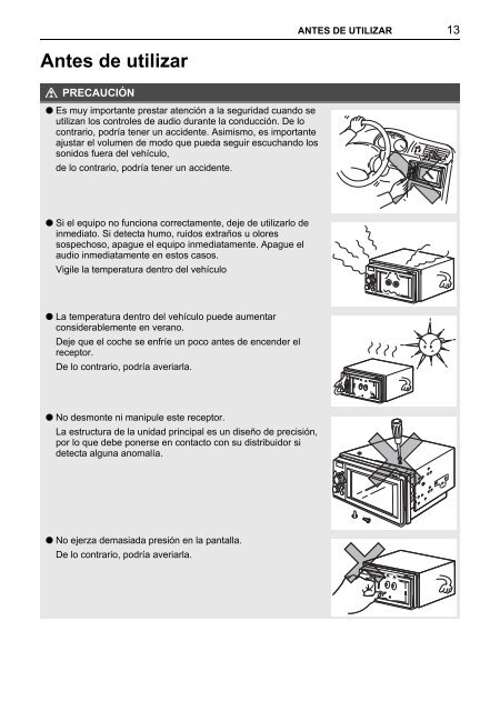 Toyota TNS410 - PZ420-E0333-ES - TNS410 - mode d'emploi