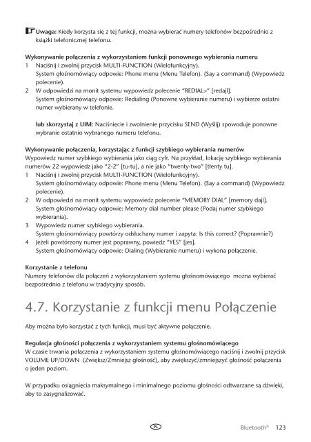 Toyota Bluetooth UIM English Czech Hungarian Polish Russian - PZ420-00295-EE - Bluetooth UIM English Czech Hungarian Polish Russian - mode d'emploi