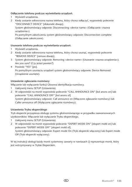 Toyota Bluetooth UIM English Czech Hungarian Polish Russian - PZ420-00295-EE - Bluetooth UIM English Czech Hungarian Polish Russian - mode d'emploi