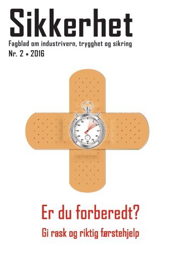 Sikkerhet nr. 2 2016