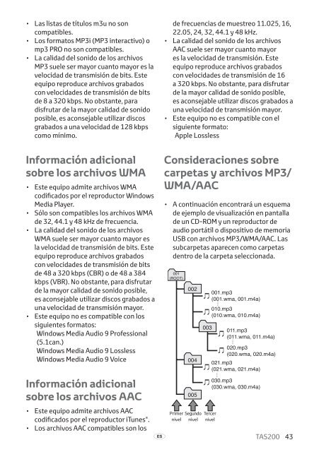 Toyota TAS200 - PZ420-00212-ES - TAS200 (Spanish) - mode d'emploi