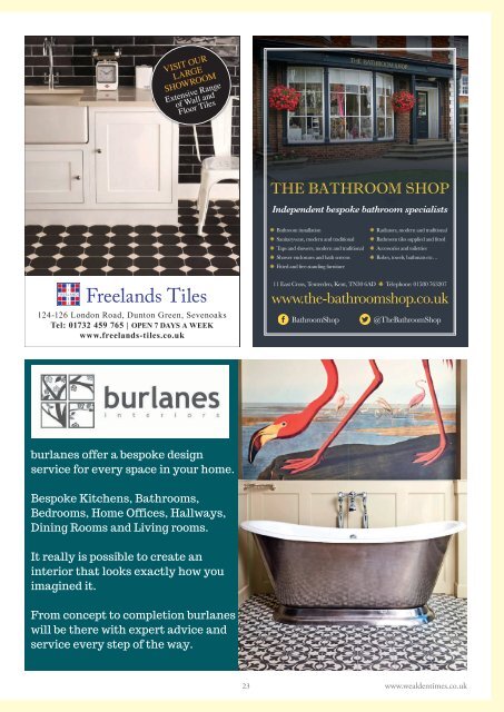 Wealden Times | WT172 | June 2016 | Kitchen & Bathroom supplement inside