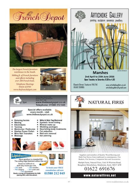 Wealden Times | WT172 | June 2016 | Kitchen & Bathroom supplement inside