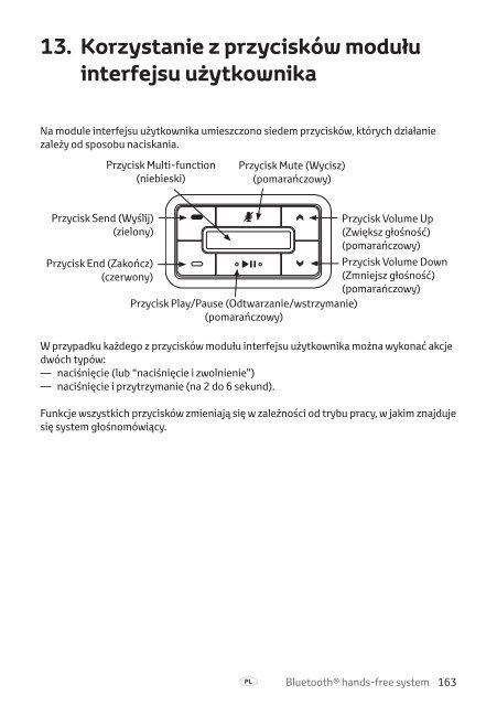 Toyota Bluetooth hands - PZ420-I0291-EE - Bluetooth hands-free system (Czech, English, Hungarian, Polish, Russian) - mode d'emploi