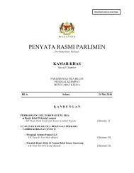 PENYATA RASMI PARLIMEN - Parlimen Malaysia
