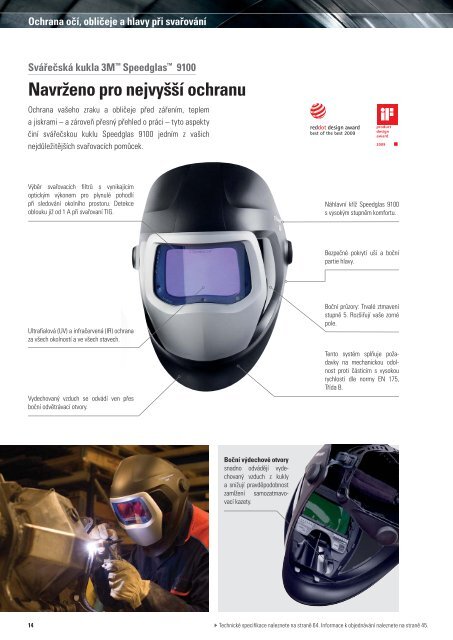 3M Speedglas produktový katalog