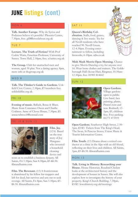 Viva Lewes Issue 117 June 2016