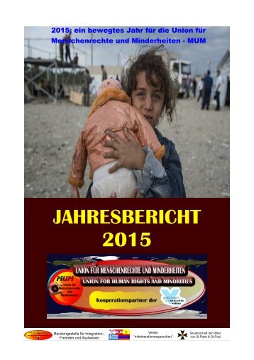 Jahresbericht 2015 der Union für Menschenrechte und MInderheiten