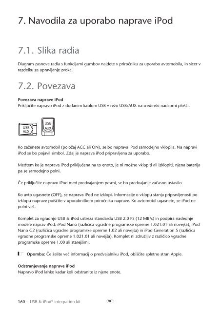 Toyota USB &amp;amp; iPod interface kit - PZ473-00266-00 - USB &amp; iPod interface kit (Czech, Hungarian, Polish, Russian, Slovak, Ukrainian) - mode d'emploi