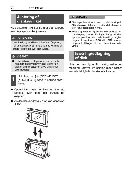 Toyota TNS410 - PZ420-E0333-DA - TNS410 - mode d'emploi