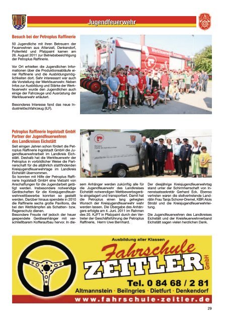 Freiwillige Feuerwehr Pförring - Kreisfeuerwehrverband Eichstätt