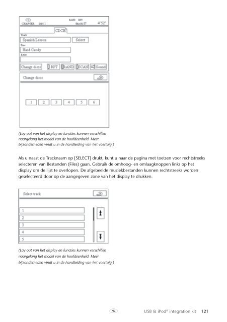 Toyota USB &amp;amp; iPod interface kit - PZ473-00266-00 - USB &amp; iPod interface kit (English, French, German, Dutch, Italian) - mode d'emploi