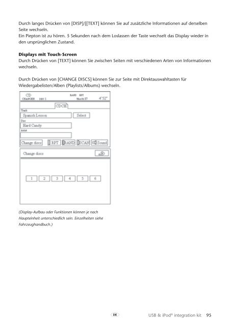 Toyota USB &amp;amp; iPod interface kit - PZ473-00266-00 - USB &amp; iPod interface kit (English, French, German, Dutch, Italian) - mode d'emploi