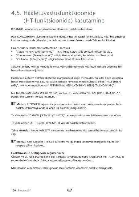 Toyota Bluetooth UIM English Russian Lithuanian Latvian Estonian - PZ420-00292-BE - Bluetooth UIM English Russian Lithuanian Latvian Estonian - mode d'emploi