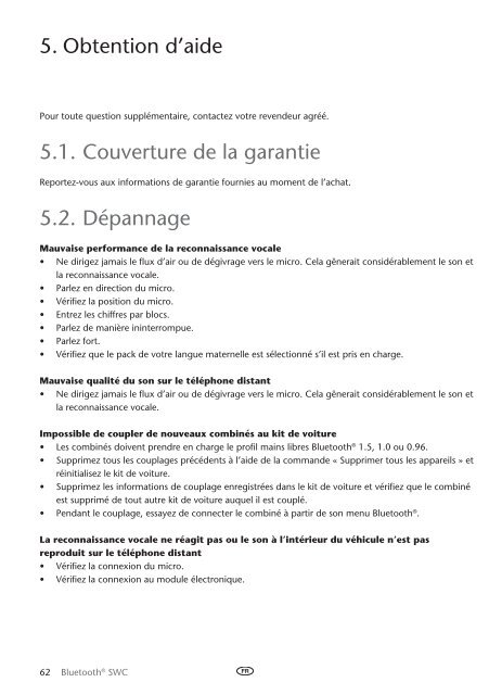 Toyota Bluetooth SWC English French German Dutch Italian - PZ420-00296-ME - Bluetooth SWC English French German Dutch Italian - mode d'emploi