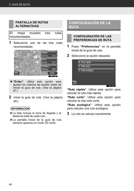 Toyota Toyota Touch &amp;amp; Go - PZ490-00331-*0 - Toyota Touch &amp; Go - Toyota Touch &amp; Go Plus - Spanish - mode d'emploi